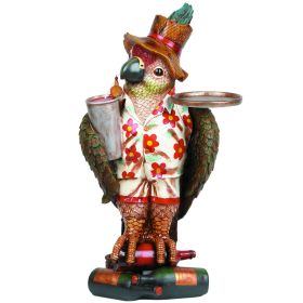 PARROT WAITER-40"H