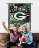 NFL 051 Packers Commemorative Series 4x Champs Tapestry