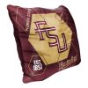 Florida State OFFICIAL NHL "Connector" Double Sided Velvet Pillow; 16" x 16"